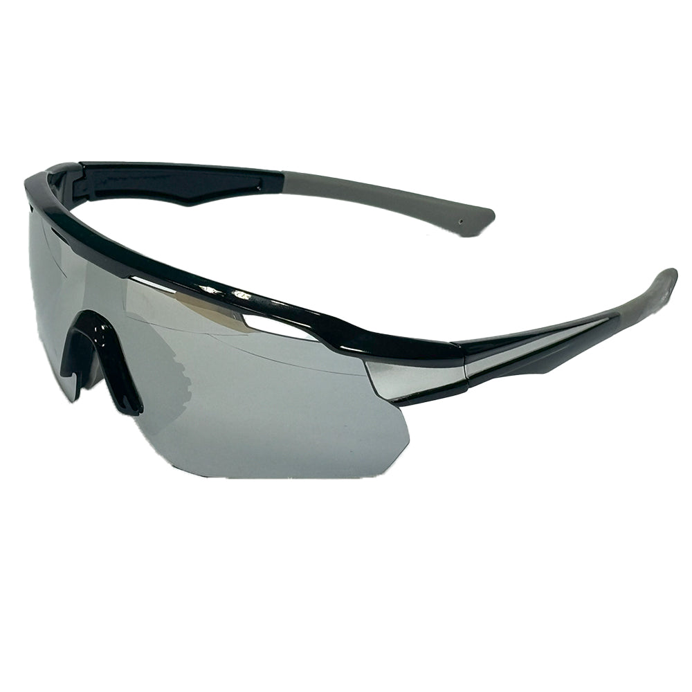 Mayhem Sunglasses UV Protected Men & Women - Frame Black/Lens Grey ( AU9005 )