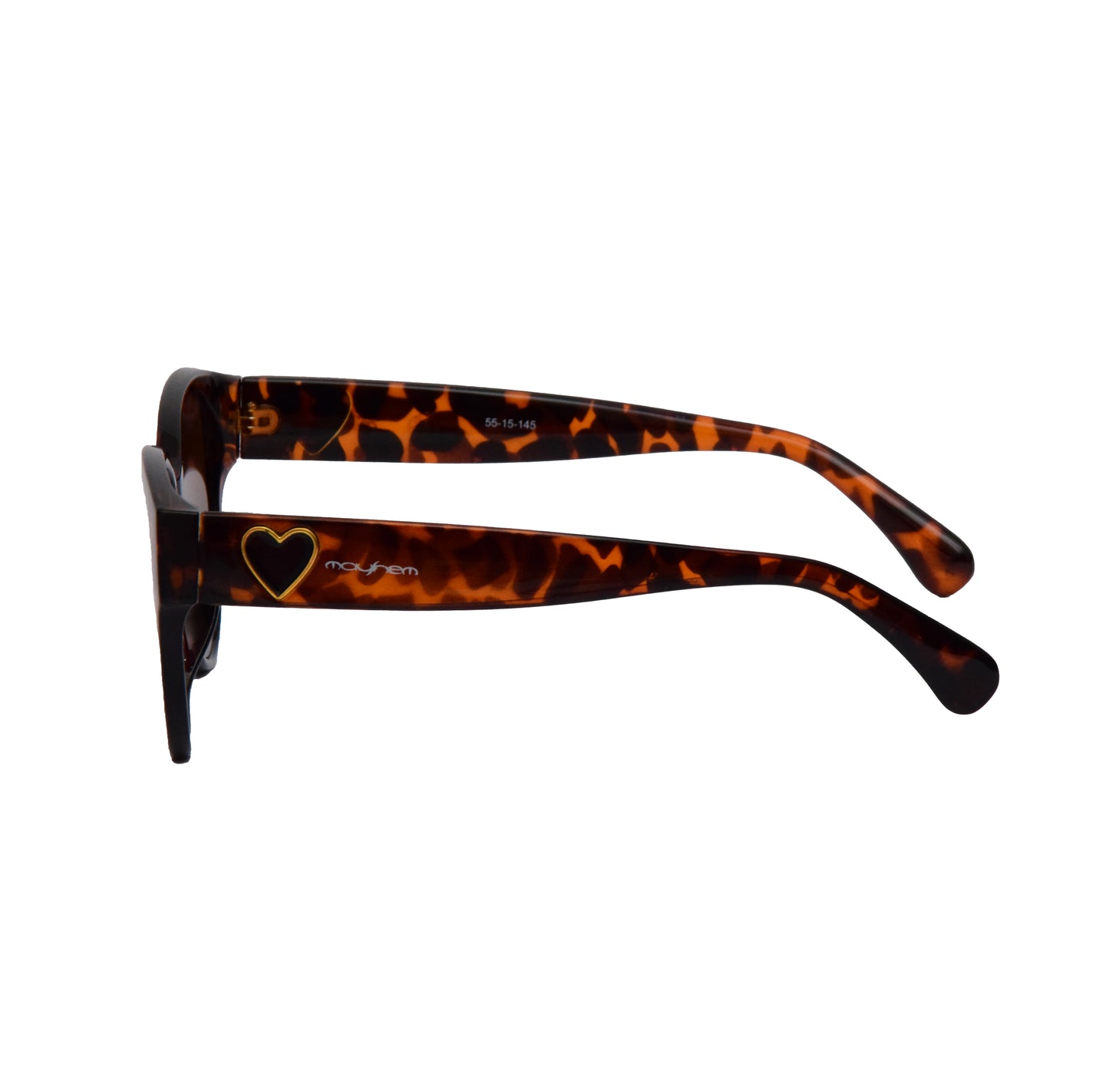 Mayhem Sunglasses Cat Eye UV Protected Women - Frame Brown/Lens Brown ( MAYS - 2030 )