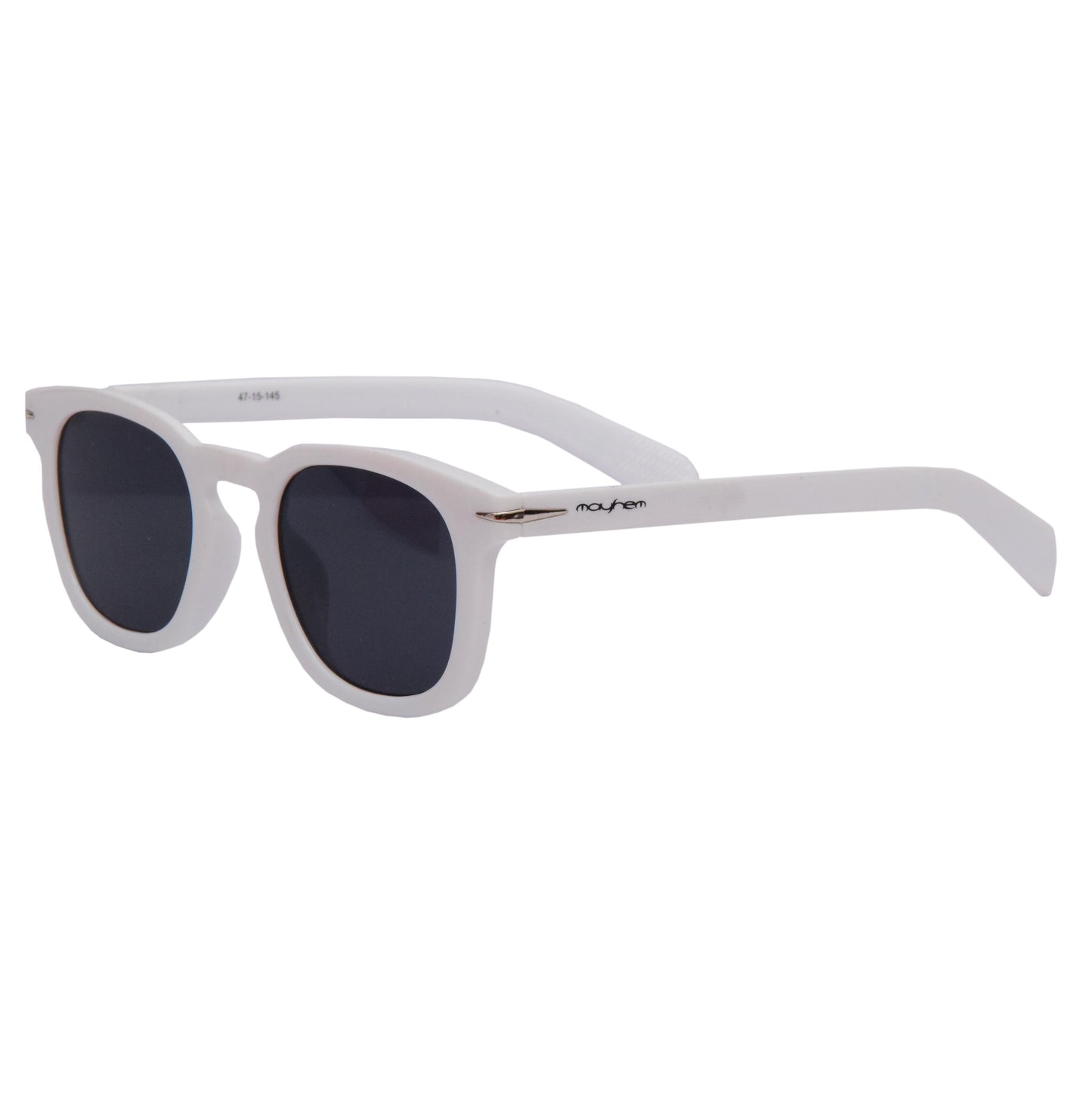 Mayhem Sunglasses Wayfarer UV Protected Men & Women - Frame Tort Brown/Lens Smoke ( MAYS-2025 )