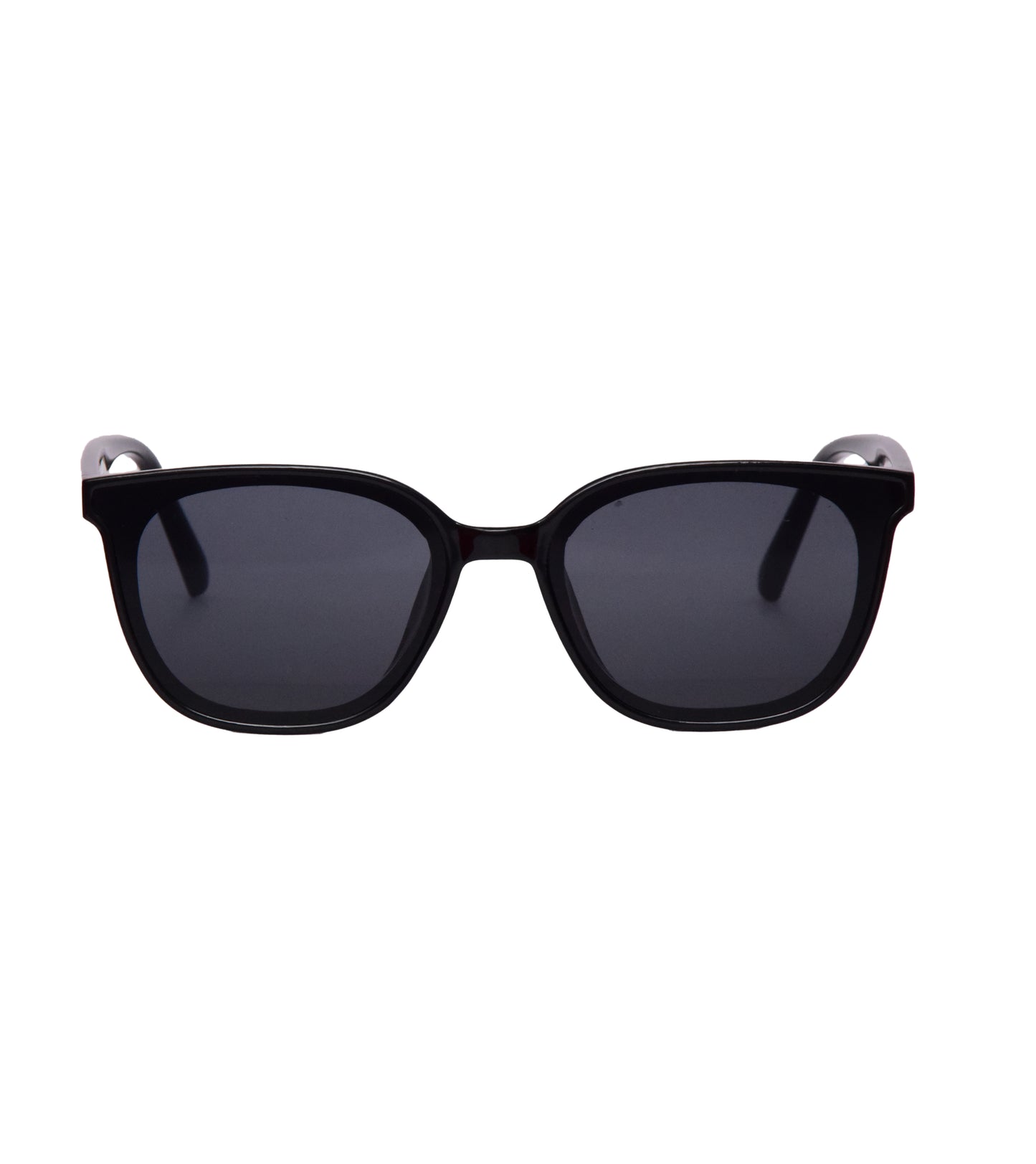 Mayhem Sunglasses Wayfarer UV Protected Men & Women - Frame Shiny Black/Lens Smoke ( MAYS-2021 )