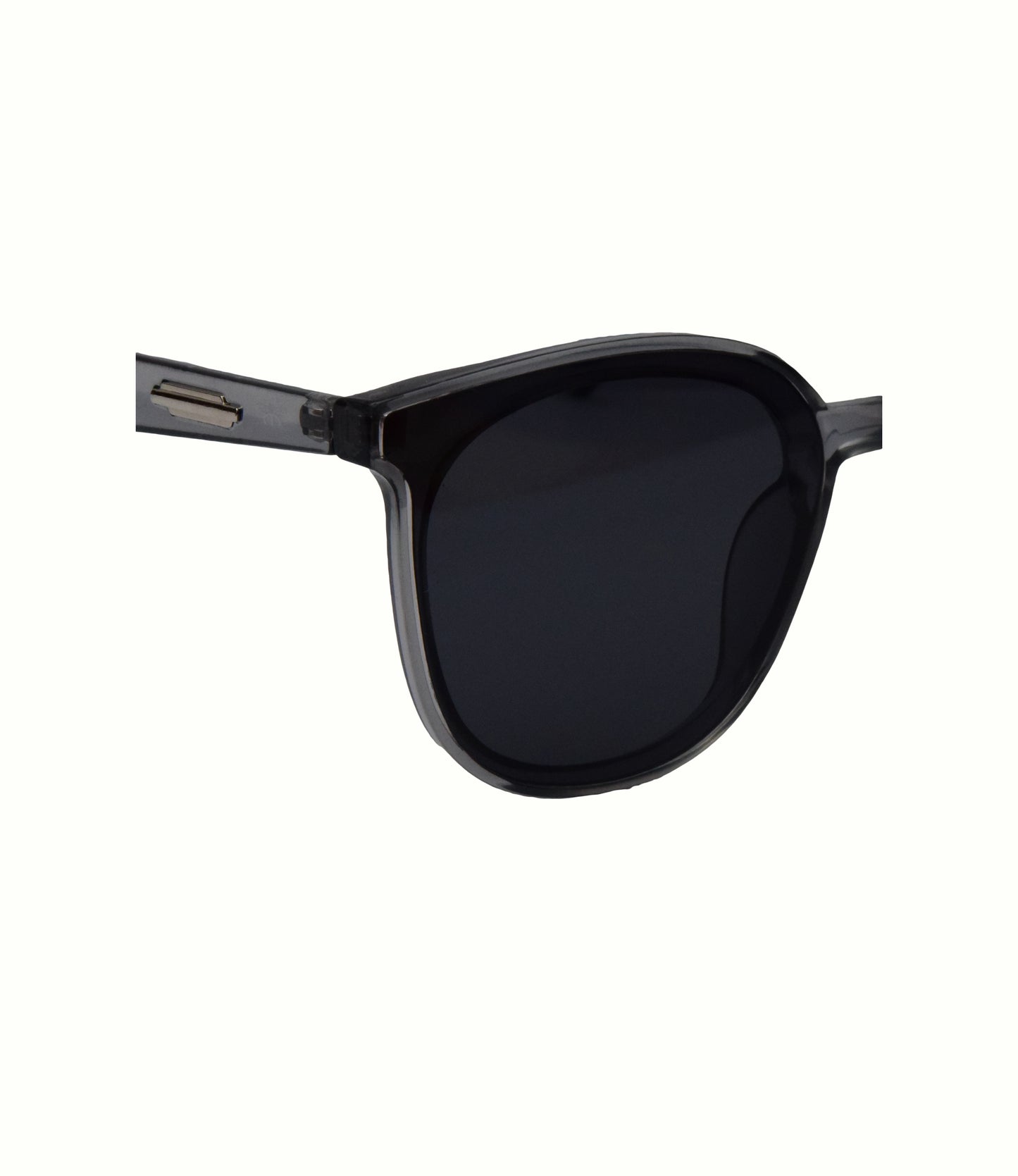 Mayhem Sunglasses Wayfarer UV Protected Men & Women - Frame Crystal Black/Lens Smoke ( MAYS-2023 )