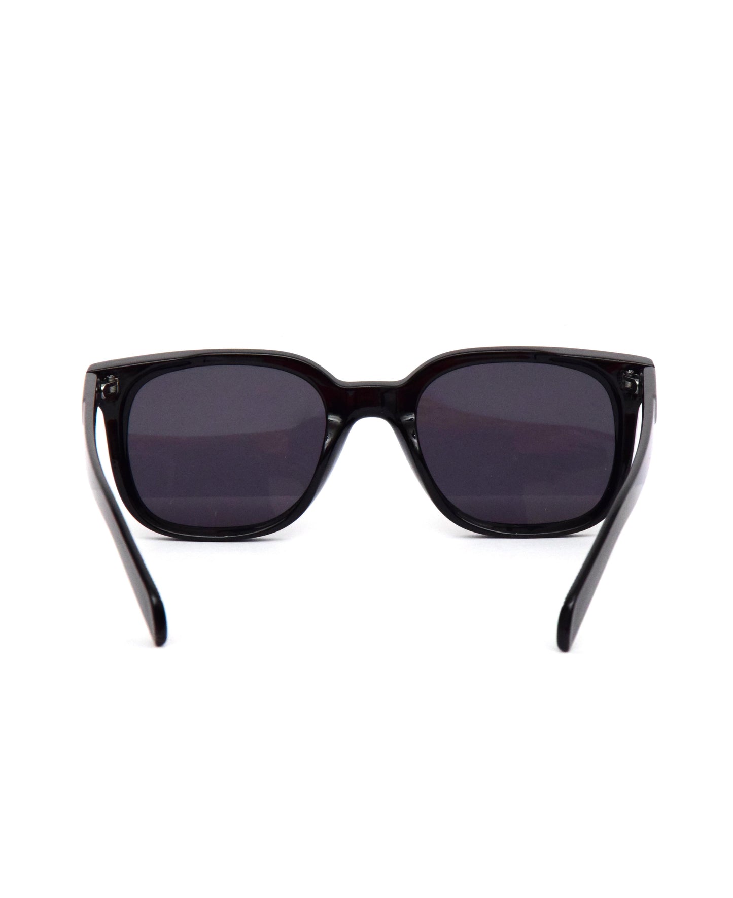 Mayhem Sunglasses Wayfarer UV Protected Men & Women - Frame Black/Lens Smoke ( MAYS - 2027 )
