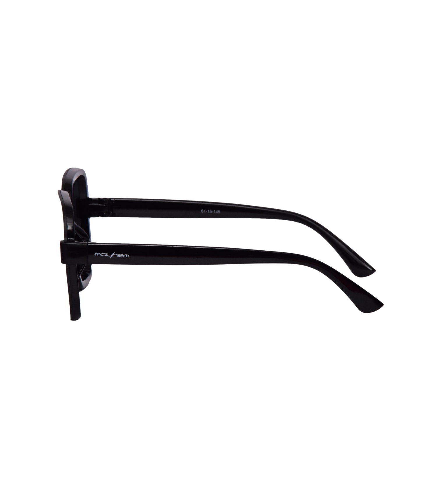 Mayhem Sunglasses Square UV Protected Men & Women - Frame Brown/Lens Black ( MAYS - 2034 )