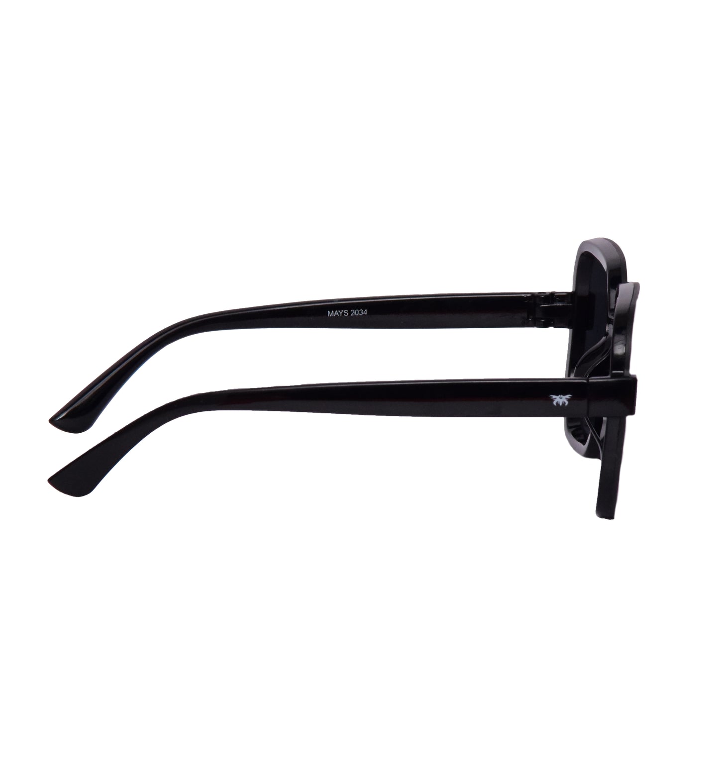 Mayhem Sunglasses Square UV Protected Men & Women - Frame Brown/Lens Black ( MAYS - 2034 )