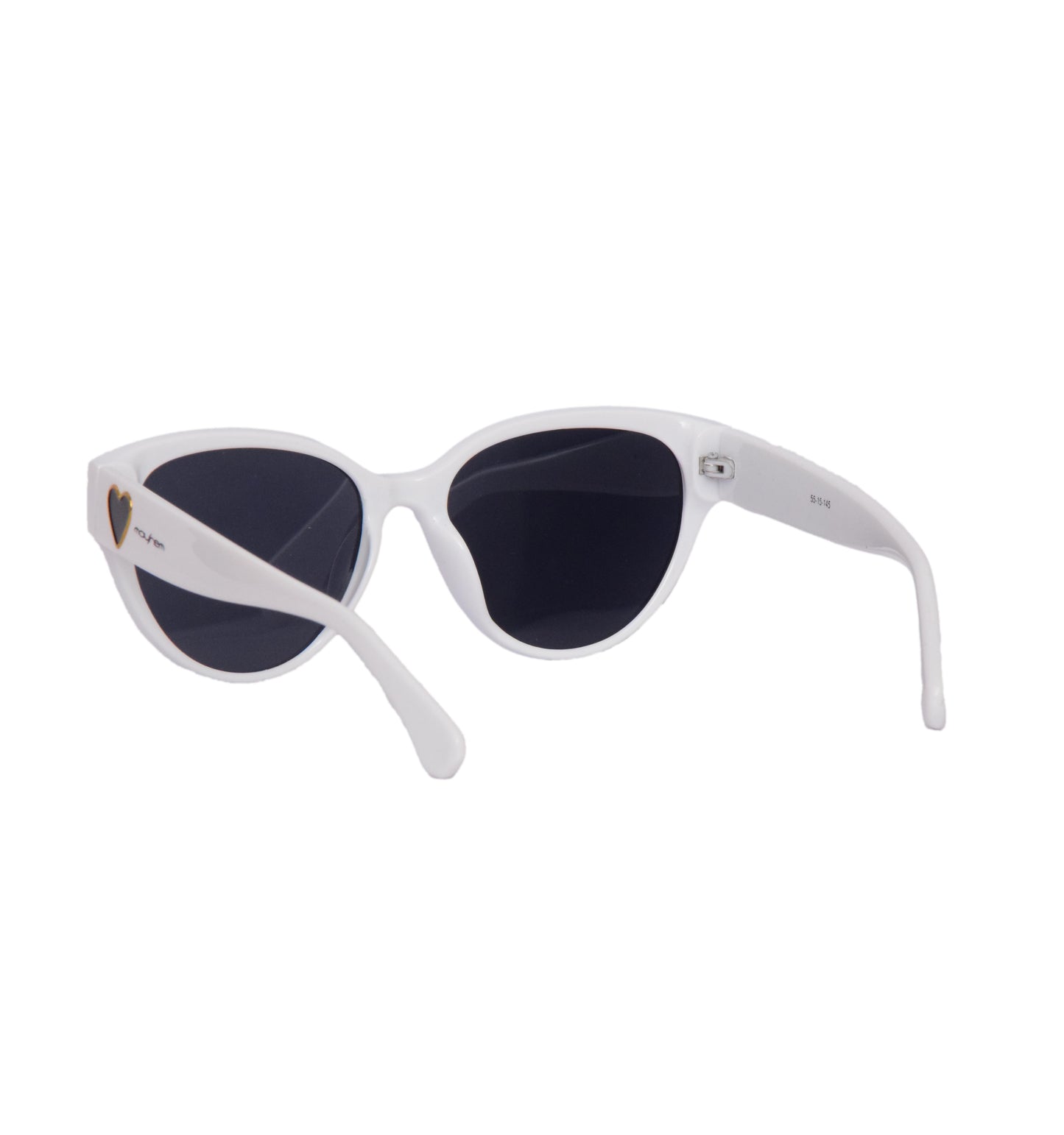 Mayhem Sunglasses Cat Eye UV Protected Women - Frame White/Lens Smoke ( MAYS - 2029 )