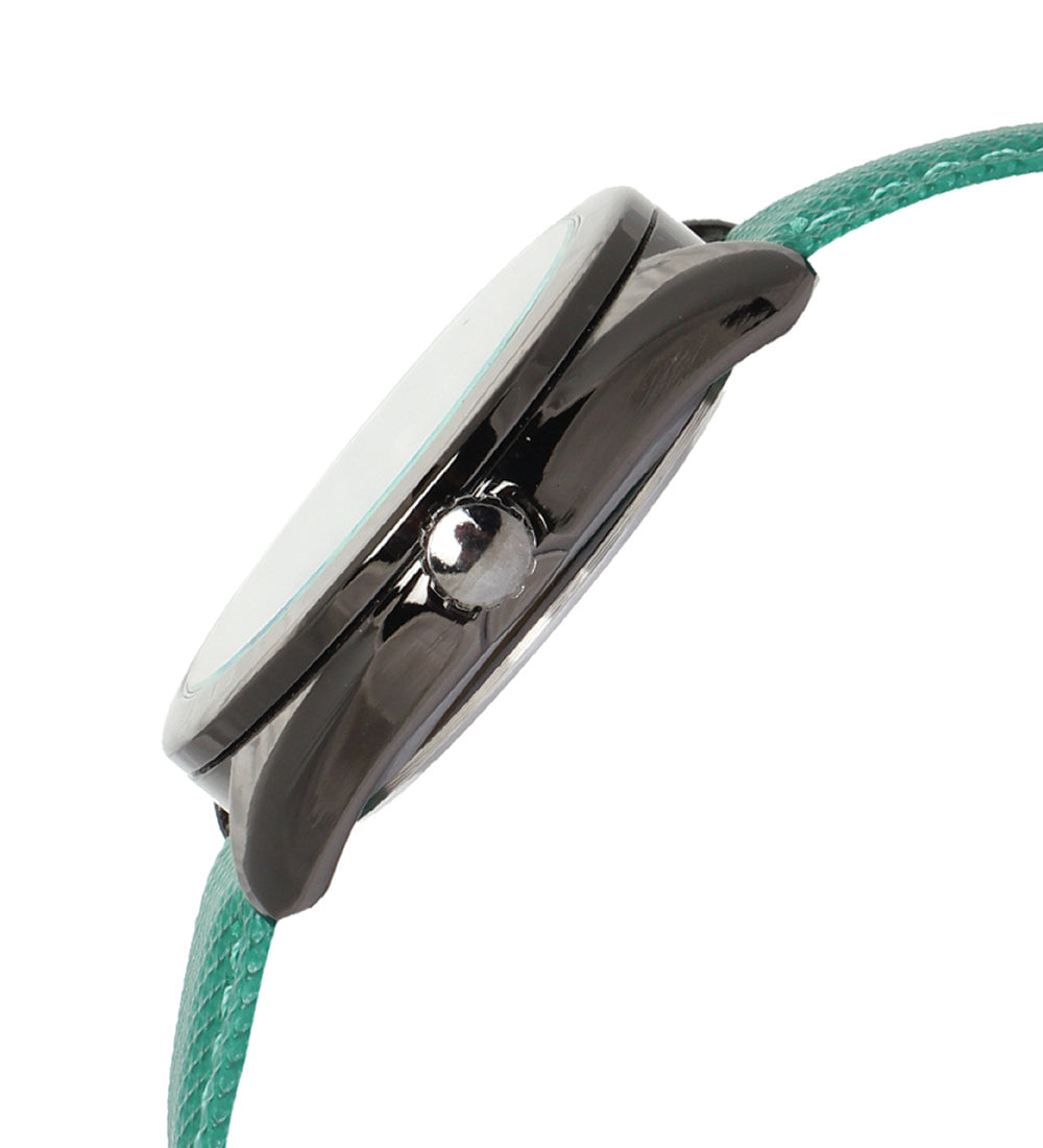 Mayhem Analog Watch - For Men / Green Strap / Black Dial (MAY-W-026)