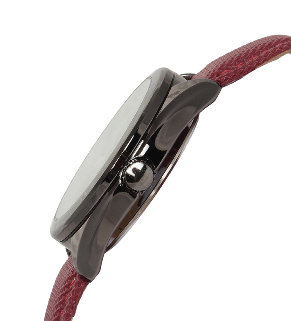 Mayhem Analog Watch - For Men / Red Strap / Black Dial (MAY-W-029)
