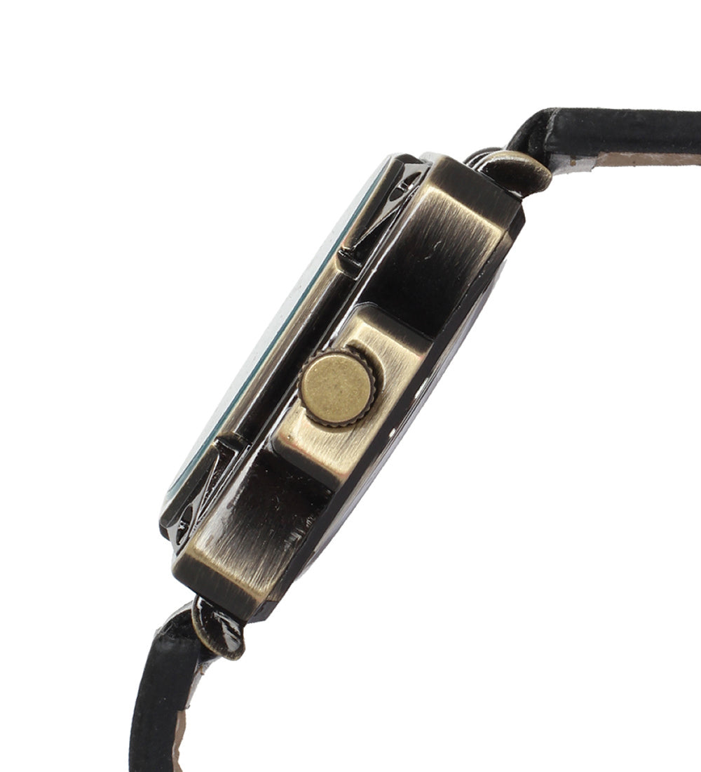 Mayhem Analog Watch - For Men / Black Strap / Navy Dial (MAY-W-031)