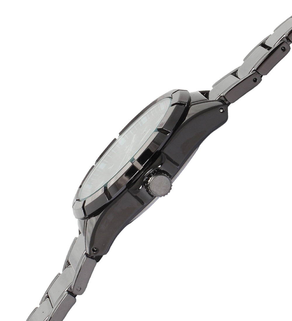Mayhem Analog Watch - For Men / Black Chain / Black Dial (MAY-W-047 )