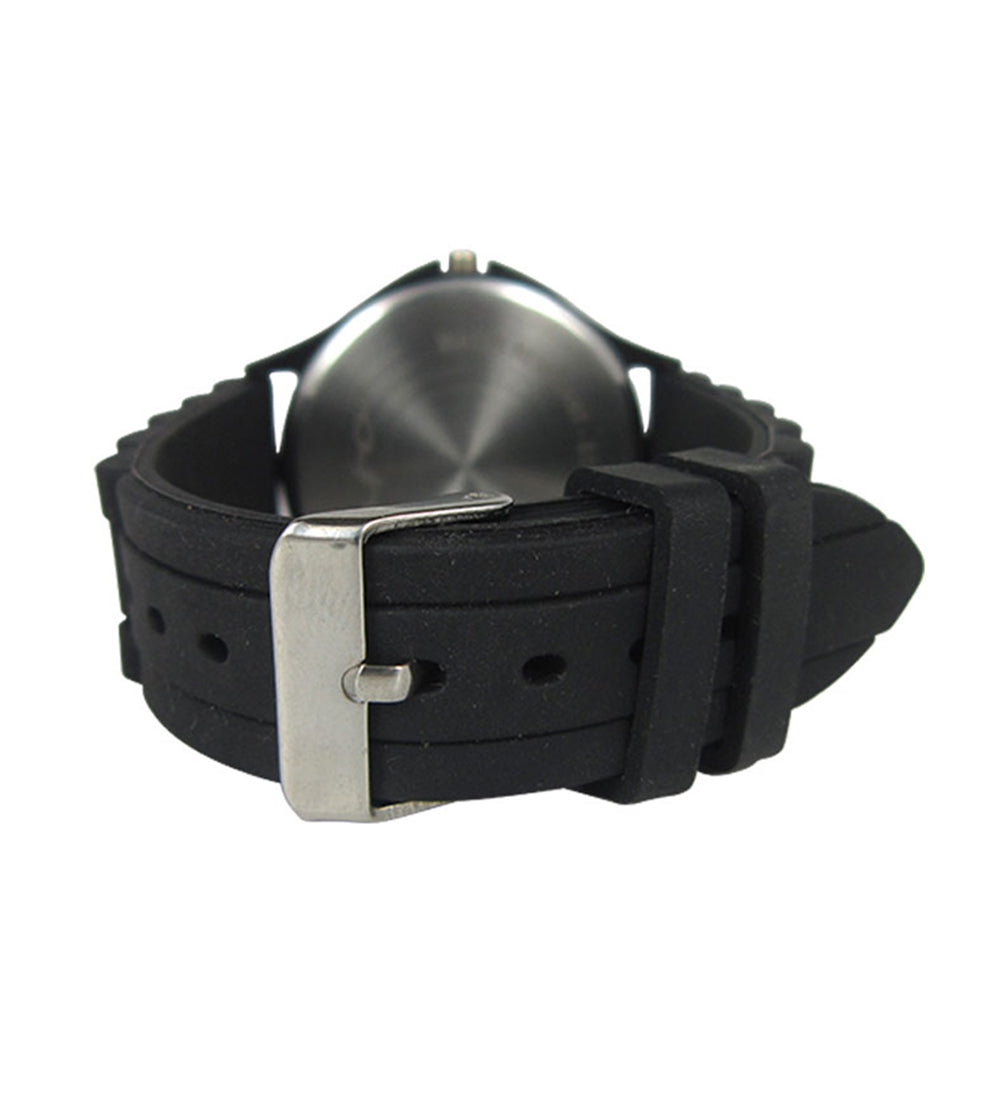 Mayhem Analog Watch - For Men / Black Strap / Black Dial (MAY-W-066)