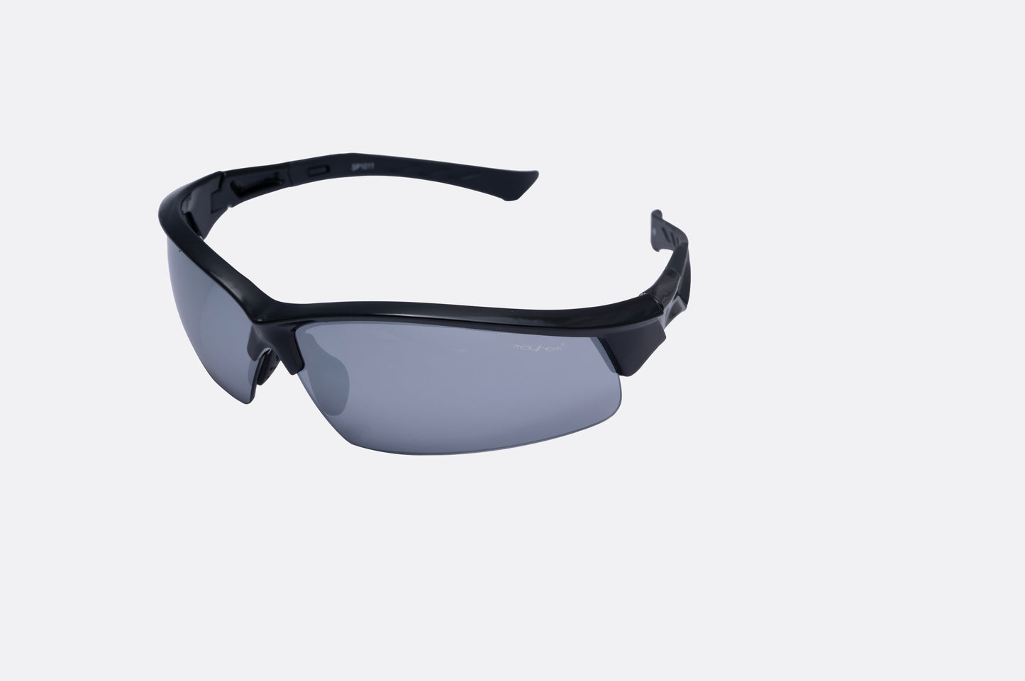 Mayhem Sports Sunglass UV Protected Men & Women - Frame Black/Lens Grey (MAYS-SP1011)