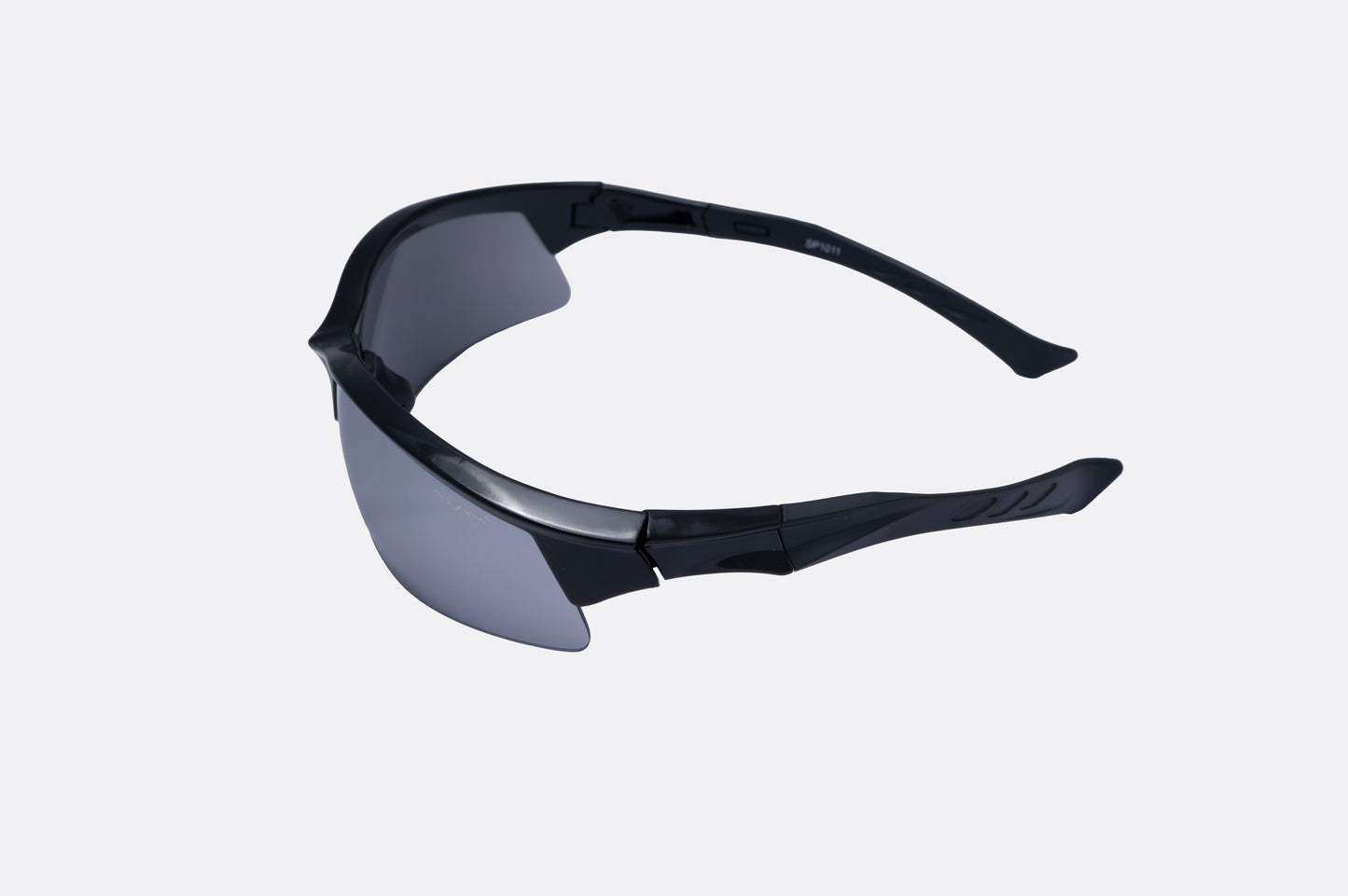 Mayhem Sports Sunglass UV Protected Men & Women - Frame Black/Lens Grey (MAYS-SP1011)