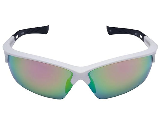 Mayhem Sports Sunglass UV Protected Men & Women - Frame White/Lens Gradient (MAYS-SP1009)