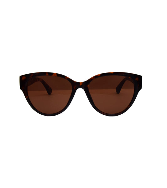 Mayhem Sunglasses Cat Eye UV Protected Women - Frame Brown/Lens Brown ( MAYS - 2030 )