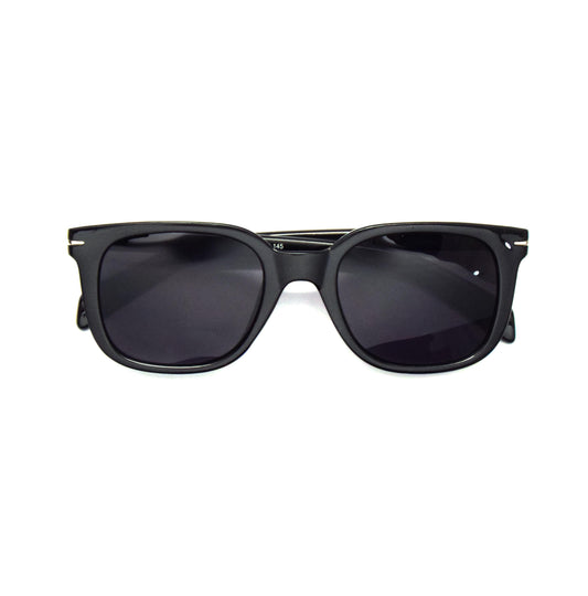 Mayhem Sunglasses Wayfarer UV Protected Men & Women - Frame Black/Lens Smoke ( MAYS - 2027 )