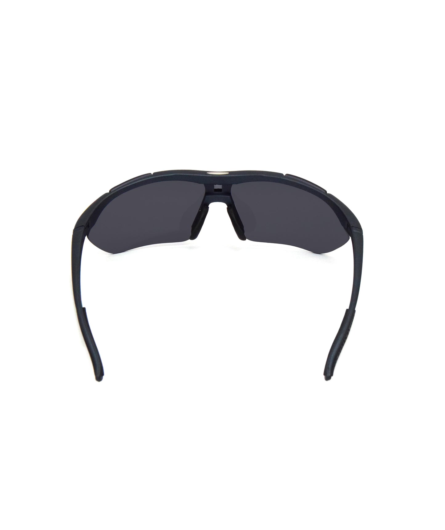 Mayhem Sunglasses Wraparound UV Protected Men & Women - Frame Black/Lens Smoky ( MAYS - 2033 )
