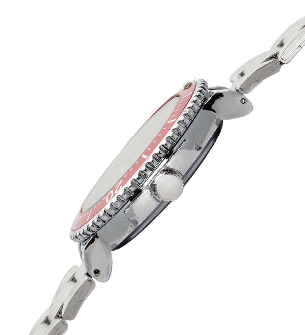 Mayhem Analog Watch  - For Men / Silver Chain / Black Dial  (MAY-W-020 )