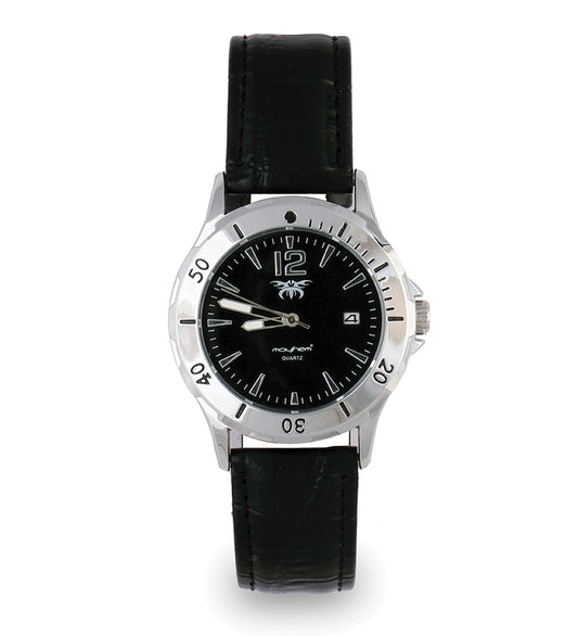 Mayhem Analog Watch  - For Men / Black Strap / Black Dial  (MAY-W-032)