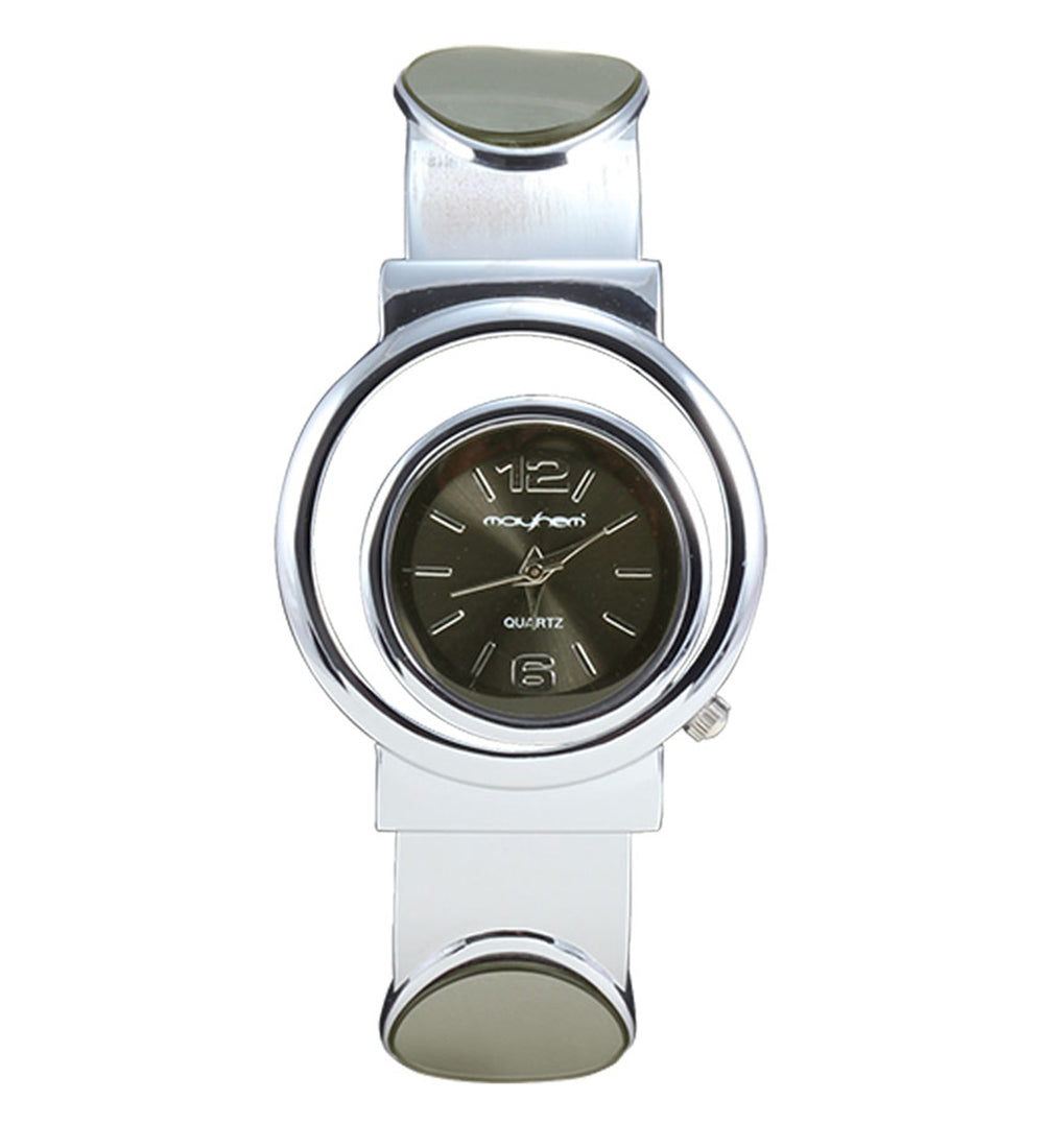 Mayhem Analog Watch  - For Women / Silver Chain / Bronze Dial (MAY-W-064G)