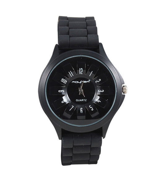 Mayhem Analog Watch  - For Men  / Black Strap / Black Dial (MAY-W-066)